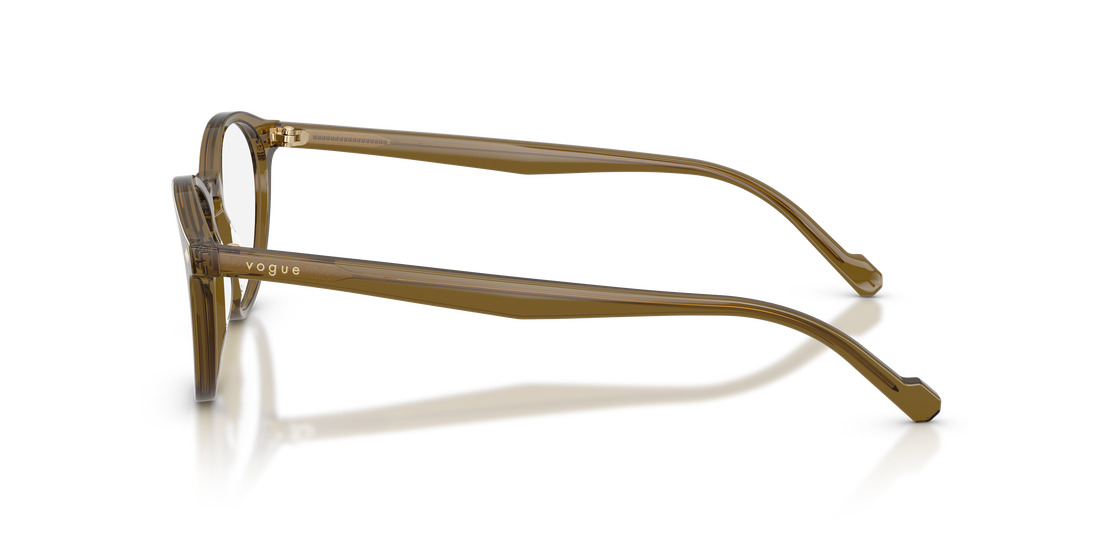 Occhiali da vista vogue eyewear vo5326 3260 verde oval masculino taglia 51mm - Vista dettagliata