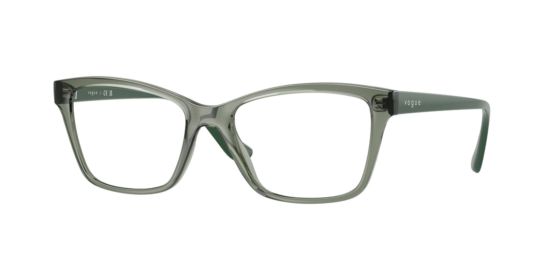 Occhiali da vista vogue eyewear vo5420 3086 verde pillow femenino taglia 51mm - Vista principale