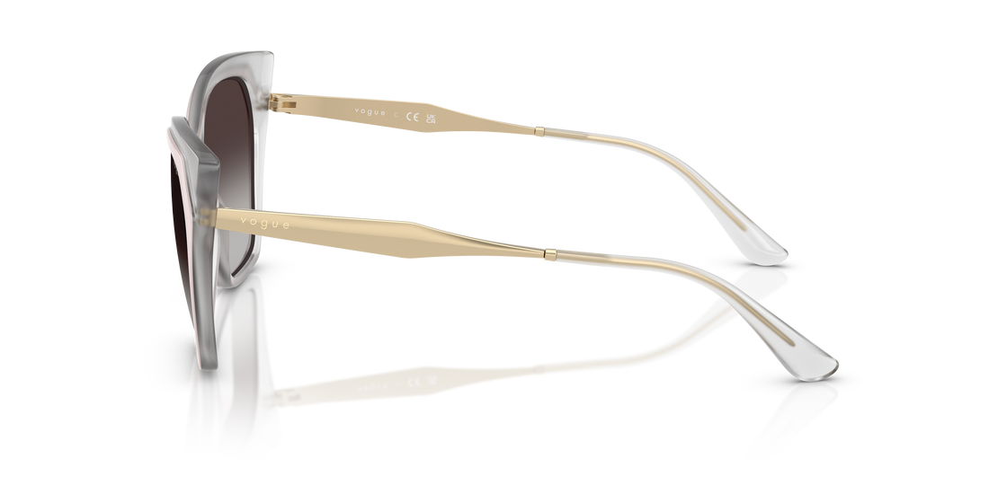 Gafas de sol vogue eyewear vo5521s 32208g blanco cat eye femenino talla 57mm - Vista de detalle