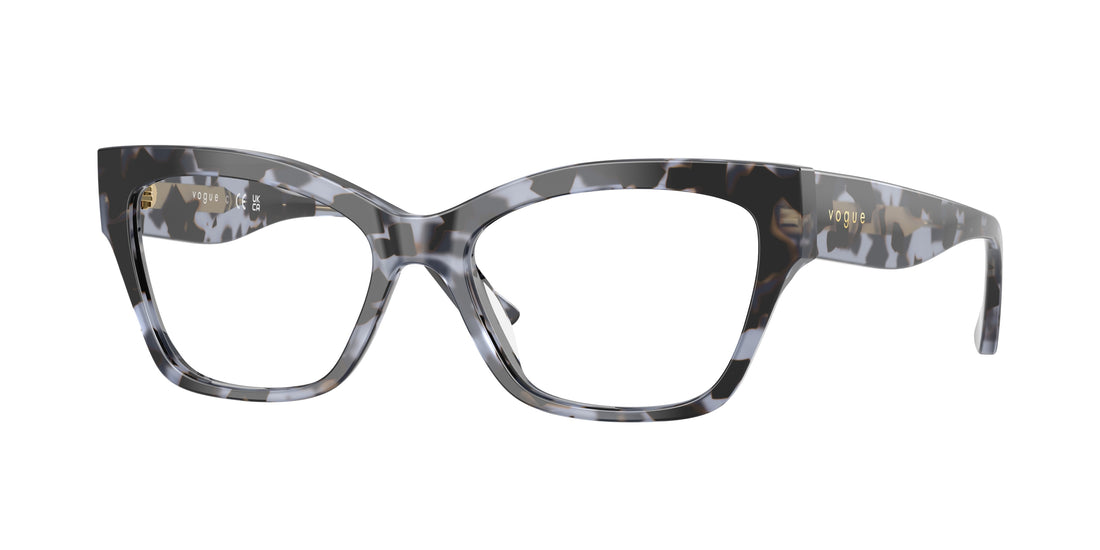 Prescription glasses vogue eyewear vo5523 3147 azul cat eye femenina size 54mm - Main view
