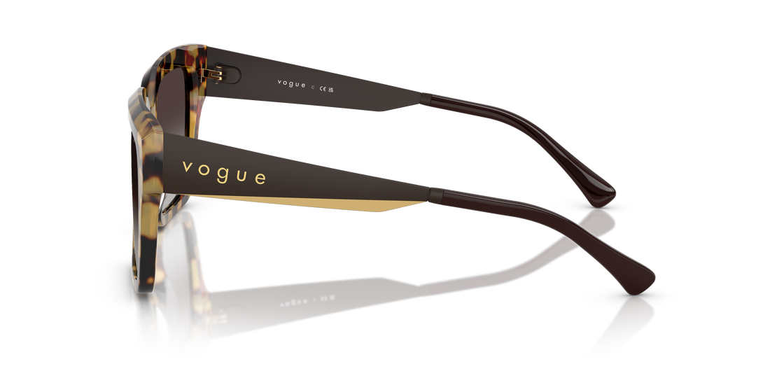 Gafas de sol vogue eyewear vo5553s 26058g havana square femenino talla 54mm - Vista de detalle