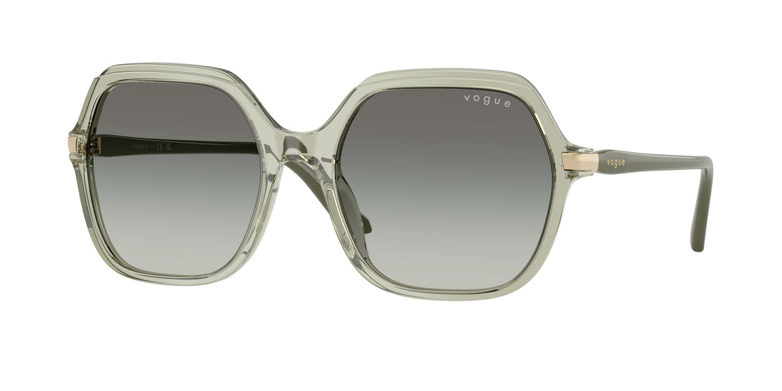 Gafas de sol vogue eyewear vo5561s 302211 verde square femenino talla 56mm - Vista principal