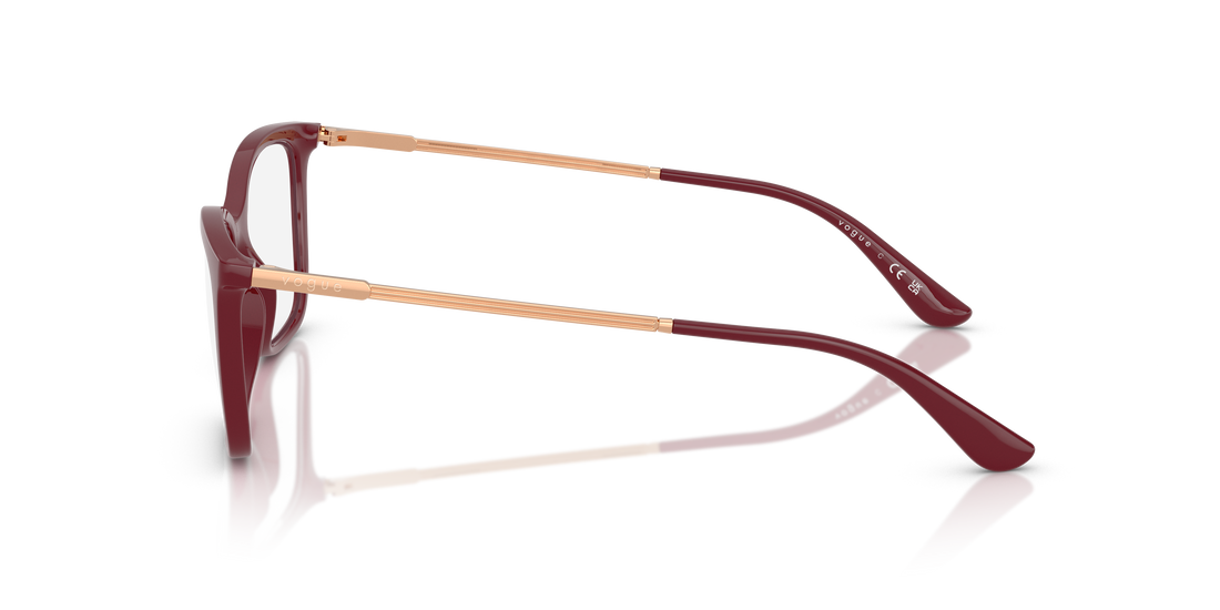 Brillen vogue eyewear vo5563 2875 rojo butterfly femenino größe 51mm - Detailansicht
