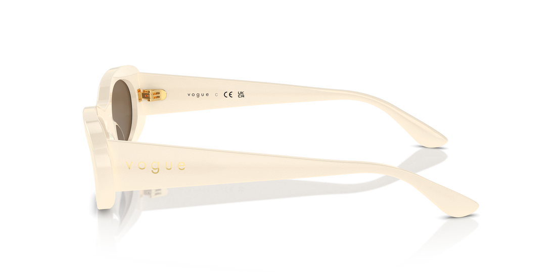 Sonnenbrillen vogue eyewear vo5582s 316773 blanco oval femenino größe 53mm - Detailansicht