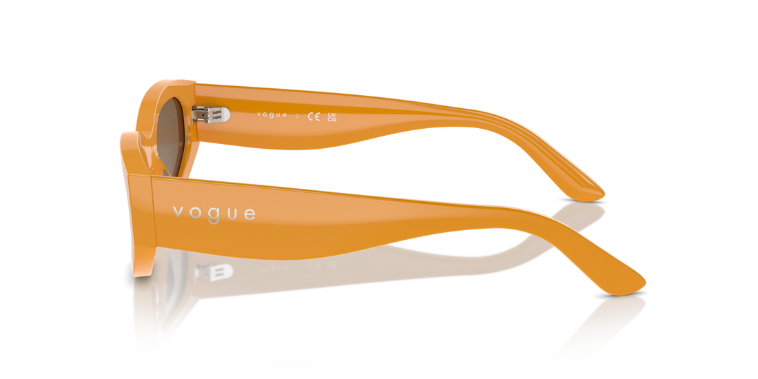 Occhiali da sole vogue eyewear vo5585s 315973 amarillo irregular femenino taglia 54mm - Vista dettagliata