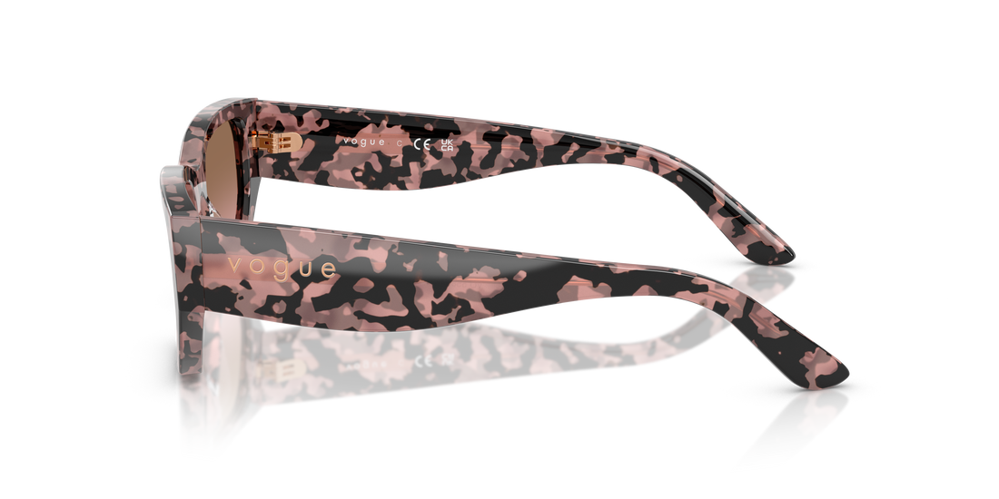 Gafas de sol vogue eyewear vo5586s 315014 havana rectangular femenino talla 53mm - Vista de detalle
