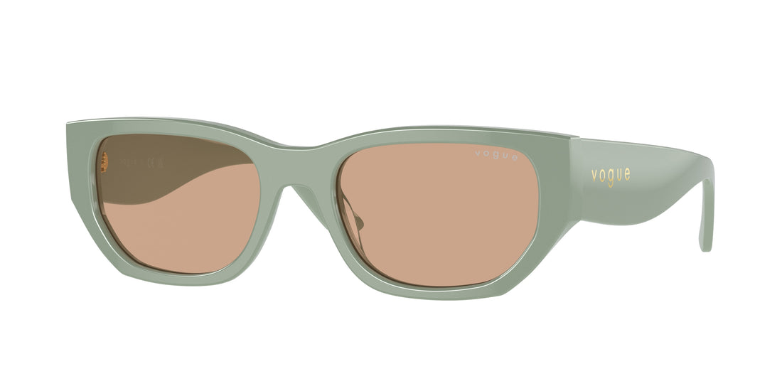 Occhiali da sole vogue eyewear vo5586s 3161/3 verde rectangular femenino taglia 53mm - Vista principale