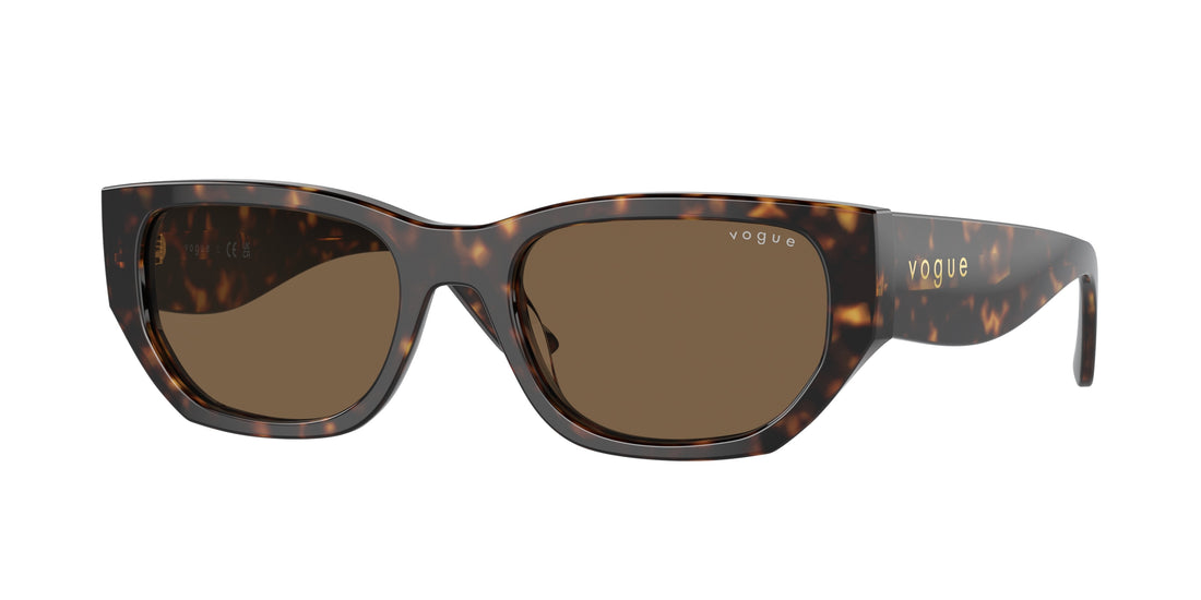 Gafas de sol vogue eyewear vo5586s w65673 marron rectangular femenino talla 53mm - Vista principal