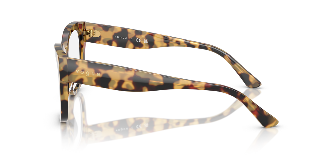 Prescription glasses vogue eyewear vo5605 2605 carey square femenina size 49mm - Detailed view