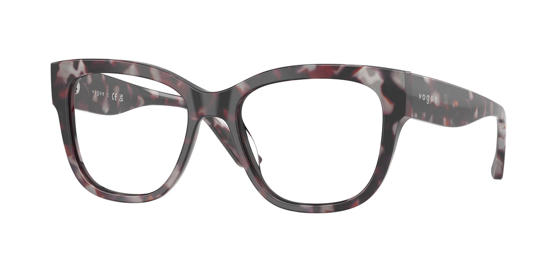 Prescription glasses vogue eyewear vo5605 3149 gris square femenina size 49mm - Main view