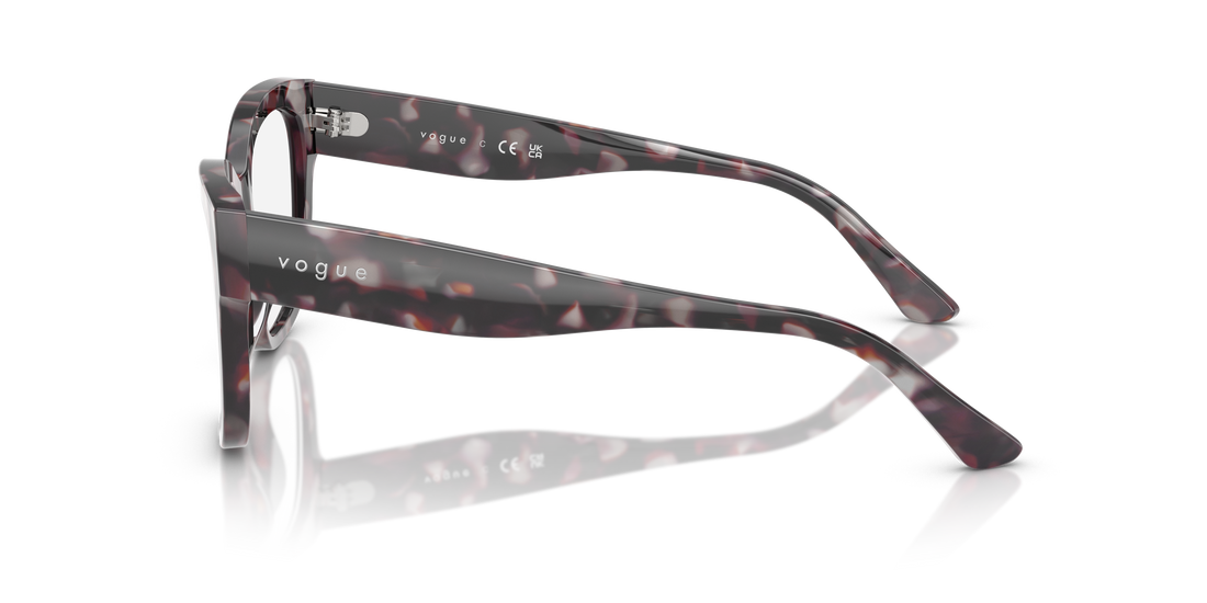 Occhiali da vista vogue eyewear vo5605 3149 gris square femenina taglia 49mm - Vista dettagliata