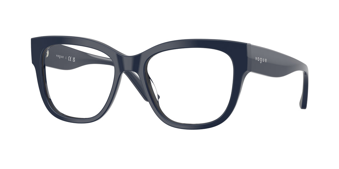 Lunettes de vue vogue eyewear vo5605 3240 azul square femenino taille 53mm - Vue principale