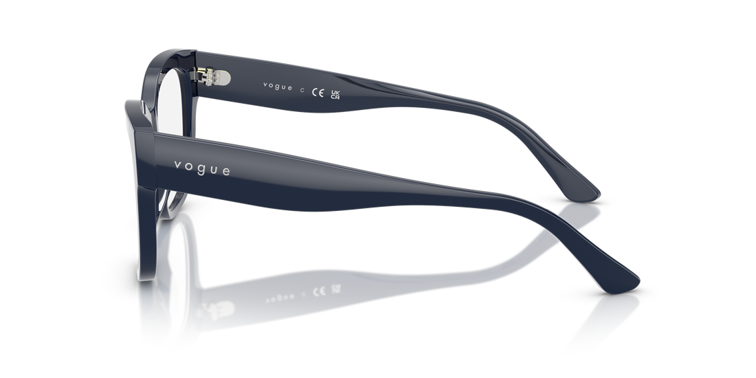 Occhiali da vista vogue eyewear vo5605 3240 azul square femenino taglia 51mm - Vista dettagliata