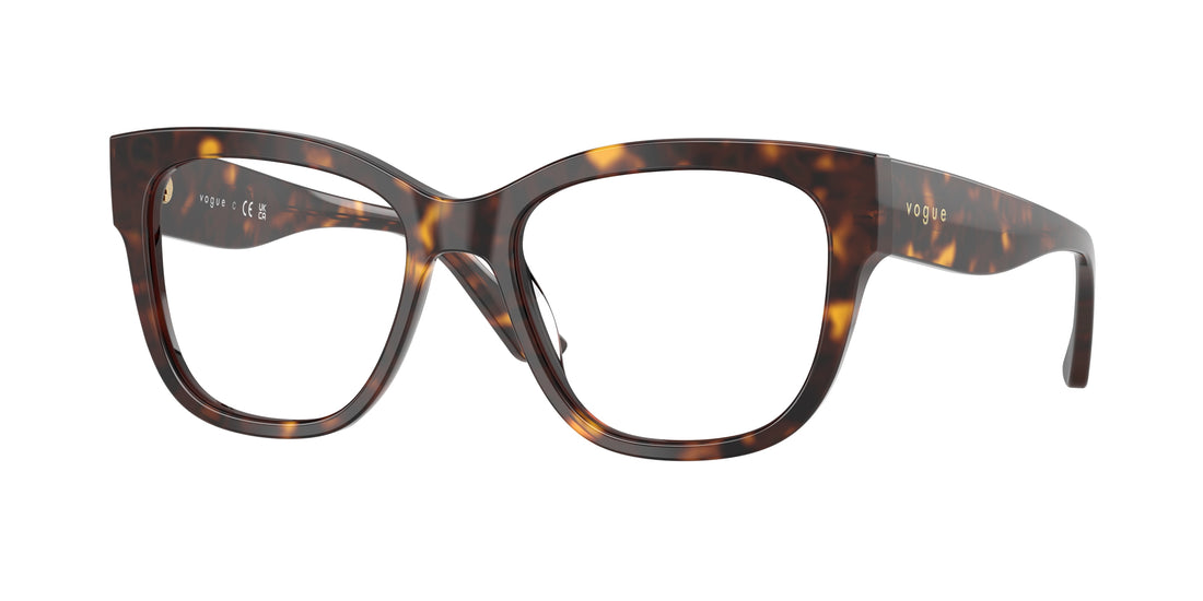 Occhiali da vista vogue eyewear vo5605 w656 marrón square femenina taglia 49mm - Vista principale