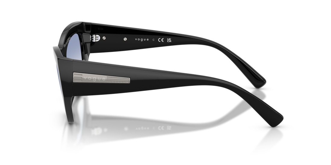 Gafas de sol vogue eyewear vo5607s w44/19 negro irregular femenino talla 53mm - Vista de detalle