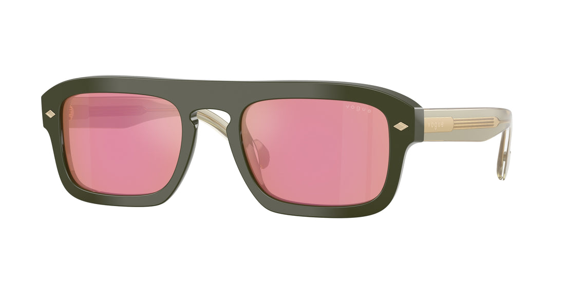 Gafas de sol vogue eyewear vo5620s 3217f6 verde irregular masculino talla 53mm - Vista principal