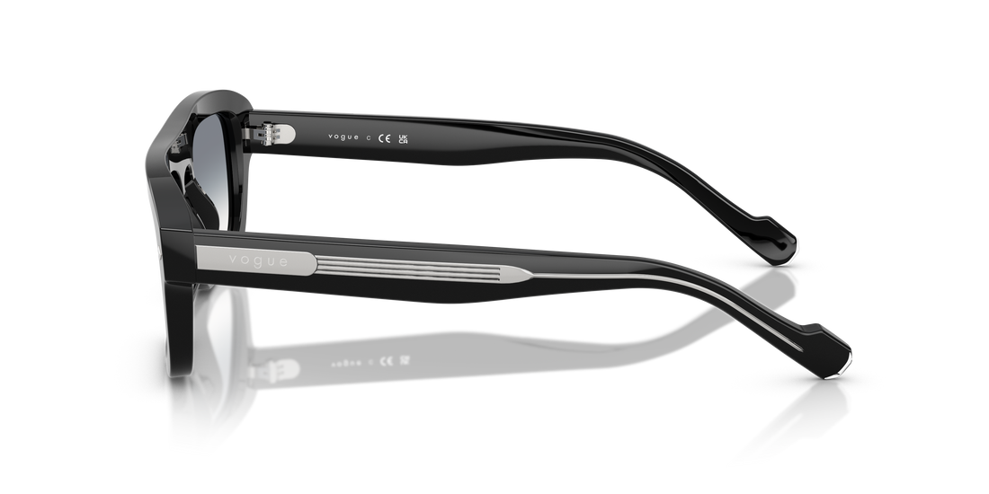 Gafas de sol vogue eyewear vo5620s w44/79 negro irregular masculino talla 53mm - Vista de detalle