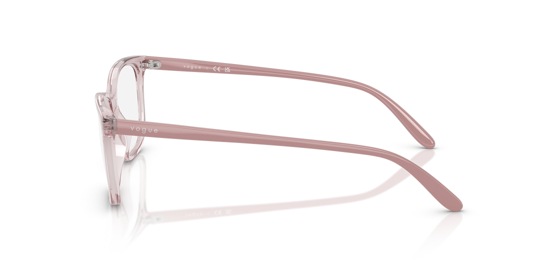 Occhiali da vista vogue eyewear vo5621 2942 rosa pillow femenino taglia 53mm - Vista dettagliata