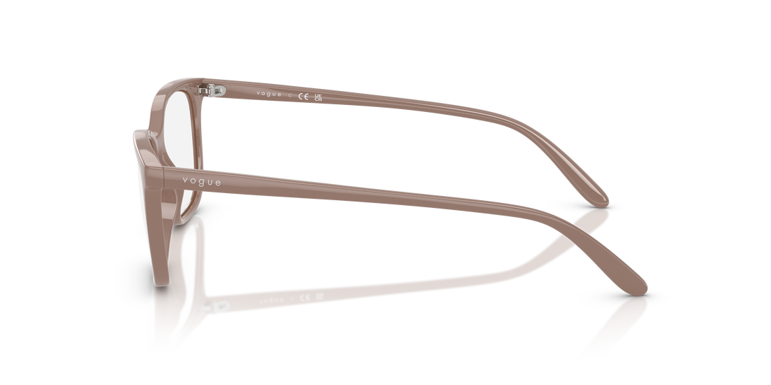 Occhiali da vista vogue eyewear vo5621 3272 marron pillow femenino taglia 53mm - Vista dettagliata