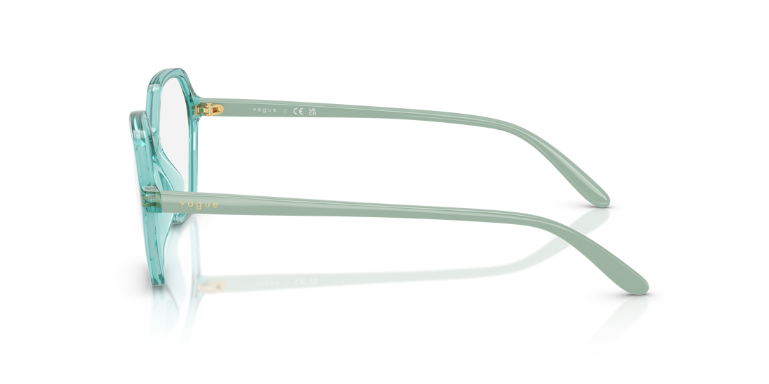 Brillen vogue eyewear vo5622 3192 azul irregular femenino größe 55mm - Detailansicht