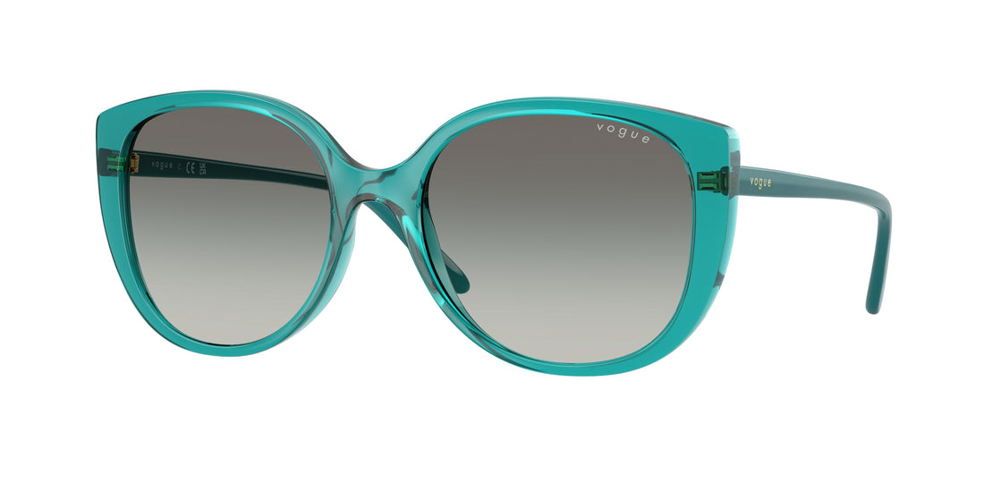 Occhiali da sole vogue eyewear vo5623s 319111 verde butterfly femenino taglia 55mm - Vista principale