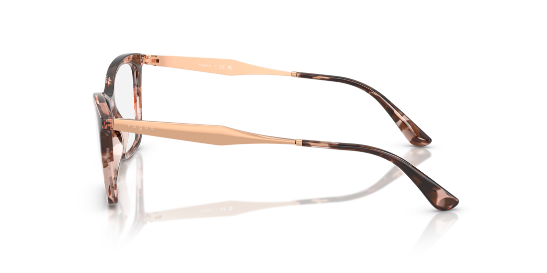 Brillen vogue eyewear vo5624 3199 rosa butterfly femenino größe 51mm - Detailansicht
