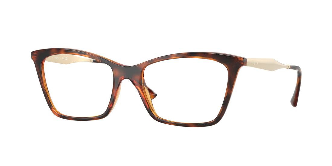 Brillen vogue eyewear vo5624 w656 marron butterfly femenino größe 51mm - Hauptansicht