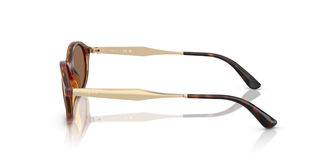 Gafas de sol vogue eyewear vo5625s w65673 marron oval femenino talla 52mm - Vista de detalle