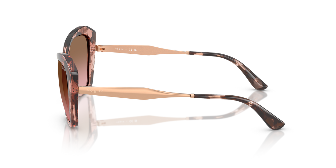 Gafas de sol vogue eyewear vo5626s 319914 rosa irregular femenino talla 56mm - Vista de detalle