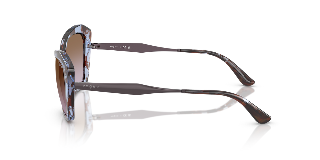 Gafas de sol vogue eyewear vo5626s 320168 azul irregular femenino talla 56mm - Vista de detalle