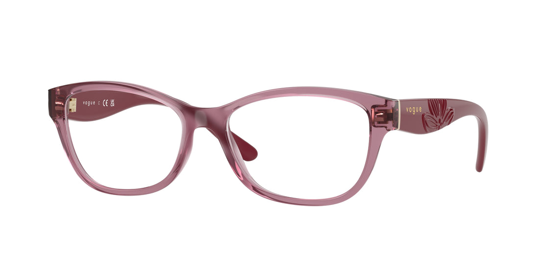 Occhiali da vista vogue eyewear vo5627 3024 rosa butterfly femenino taglia 54mm - Vista principale