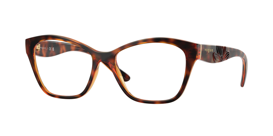 Occhiali da vista vogue eyewear vo5628 w656 marron irregular femenino taglia 53mm - Vista principale