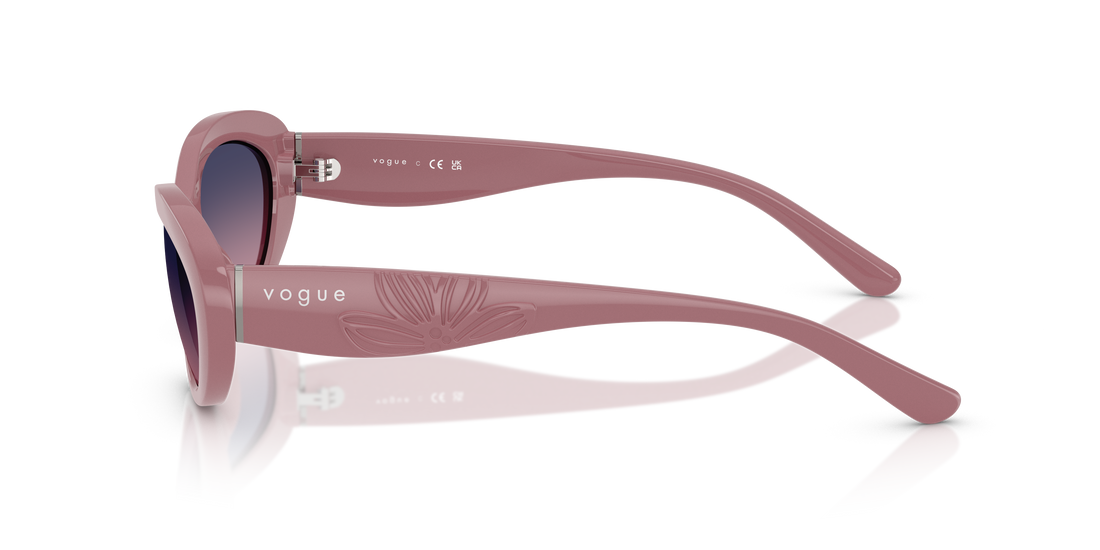 Gafas de sol vogue eyewear vo5630s 3195i6 rosa oval femenino talla 55mm - Vista de detalle