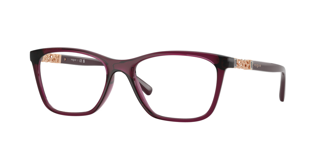 Brillen vogue eyewear vo5632b 2989 violeta pillow femenino größe 53mm - Hauptansicht
