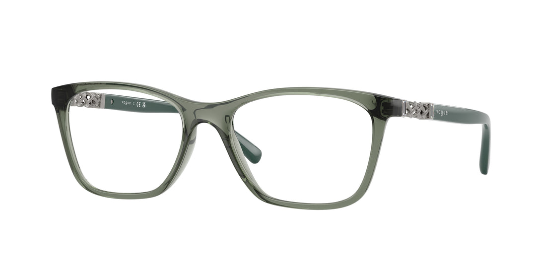 Brillen vogue eyewear vo5632b 3086 verde pillow femenino größe 53mm - Hauptansicht
