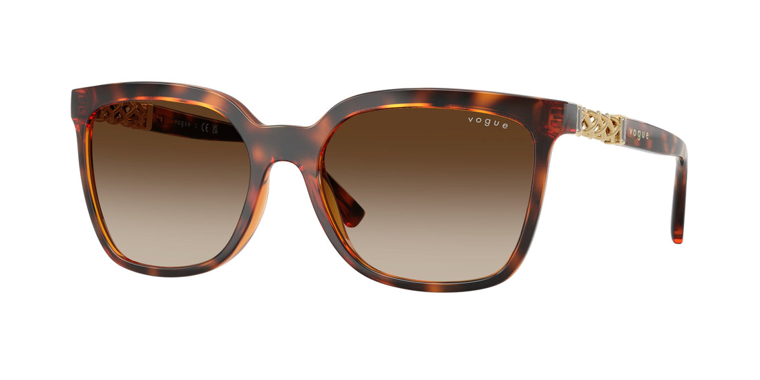 Occhiali da sole vogue eyewear vo5633sb w65613 marron square femenino taglia 56mm - Vista principale