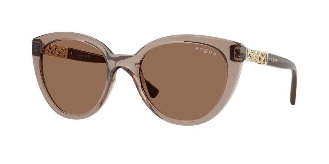 Occhiali da sole vogue eyewear vo5634sb 294073 marron cat eye femenino taglia 53mm - Vista principale