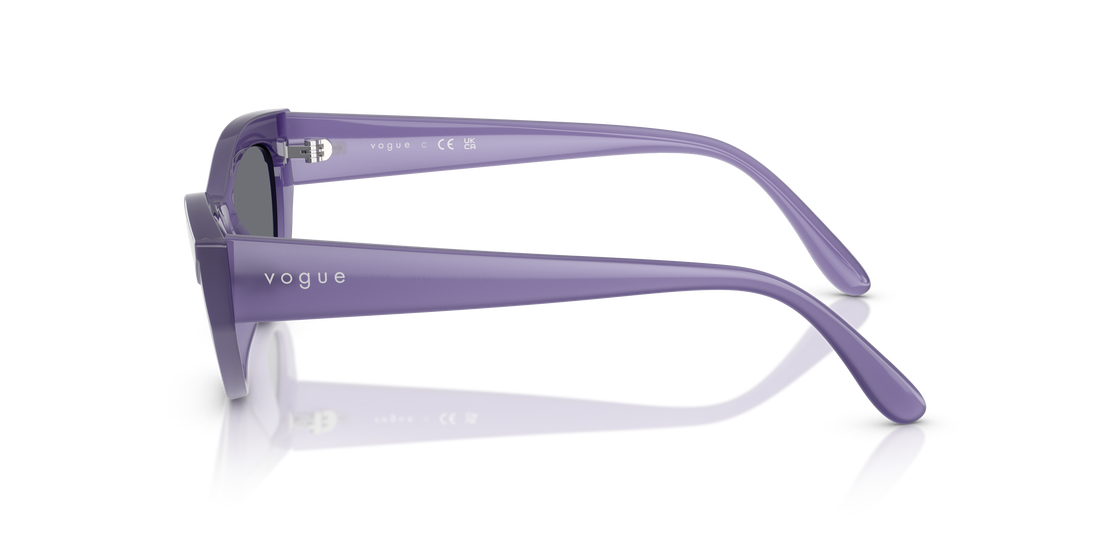 Gafas de sol vogue eyewear vo5637su 3219/1 violeta cat eye femenino talla 52mm - Vista de detalle
