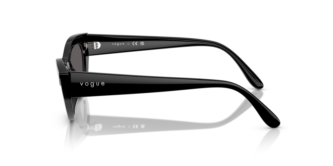 Gafas de sol vogue eyewear vo5637su w44/87 negro cat eye femenino talla 52mm - Vista de detalle