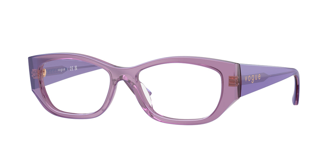 Brillen vogue eyewear vo5640u 3236 violeta pillow femenino größe 53mm - Hauptansicht