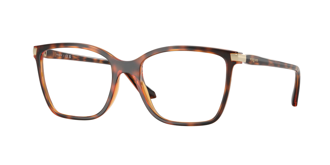 Brillen vogue eyewear vo5654 w656 marron square femenino größe 51mm - Hauptansicht