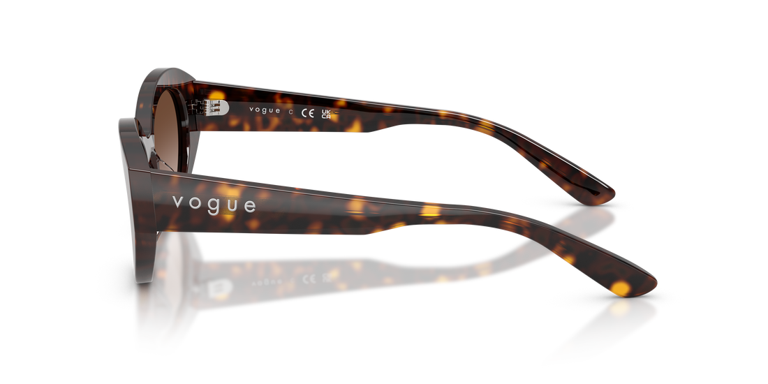 Gafas de sol vogue eyewear vo5659su w65613 marron irregular femenino talla 52mm - Vista de detalle