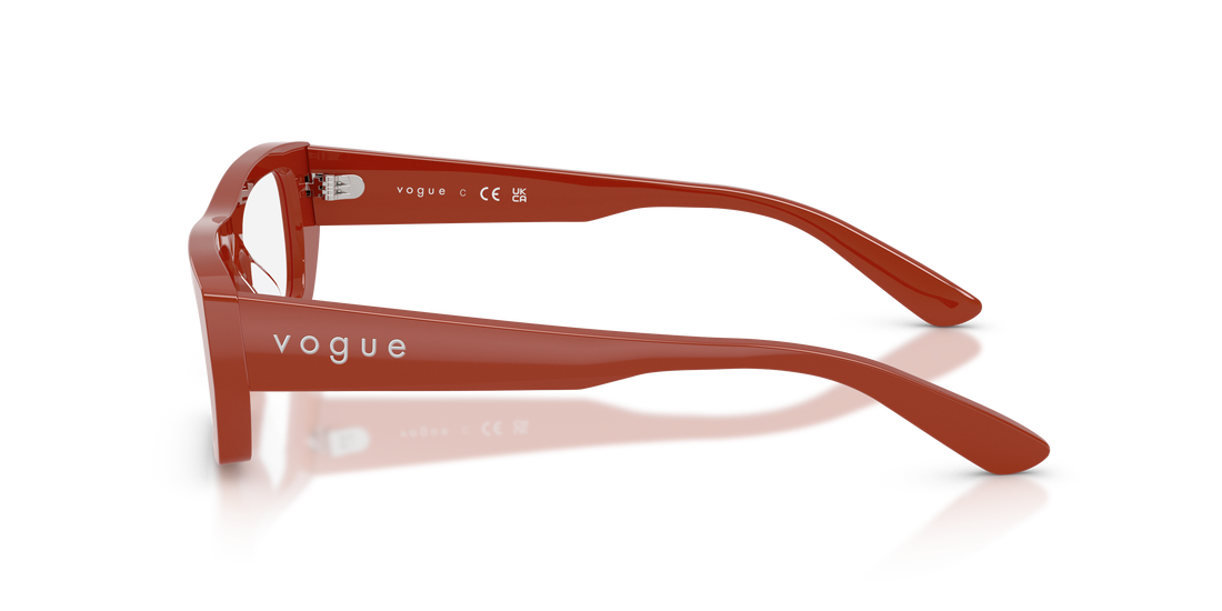 Occhiali da vista vogue eyewear vo5660u 3244 marron rectangular femenino taglia 51mm - Vista dettagliata