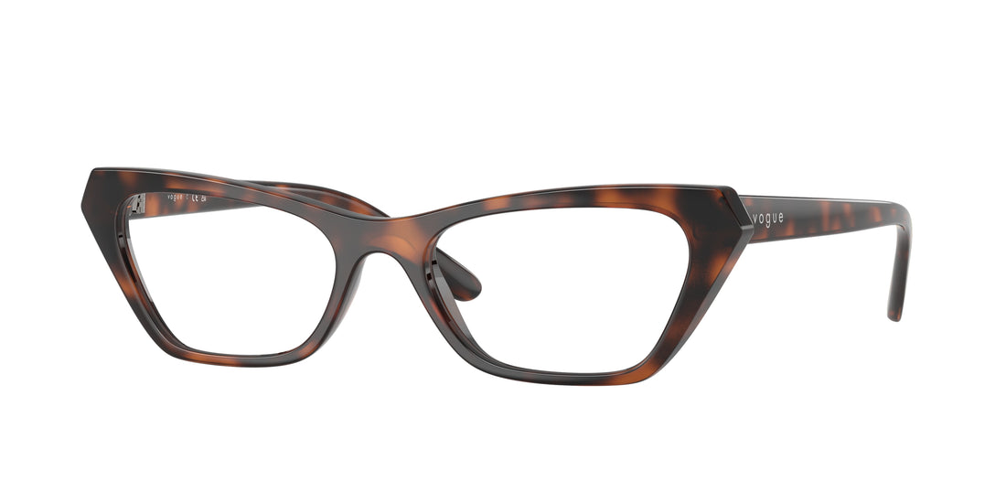 Gafas graduadas vogue eyewear vo5670 2718 marron cat eye femenino talla 53mm - Vista principal