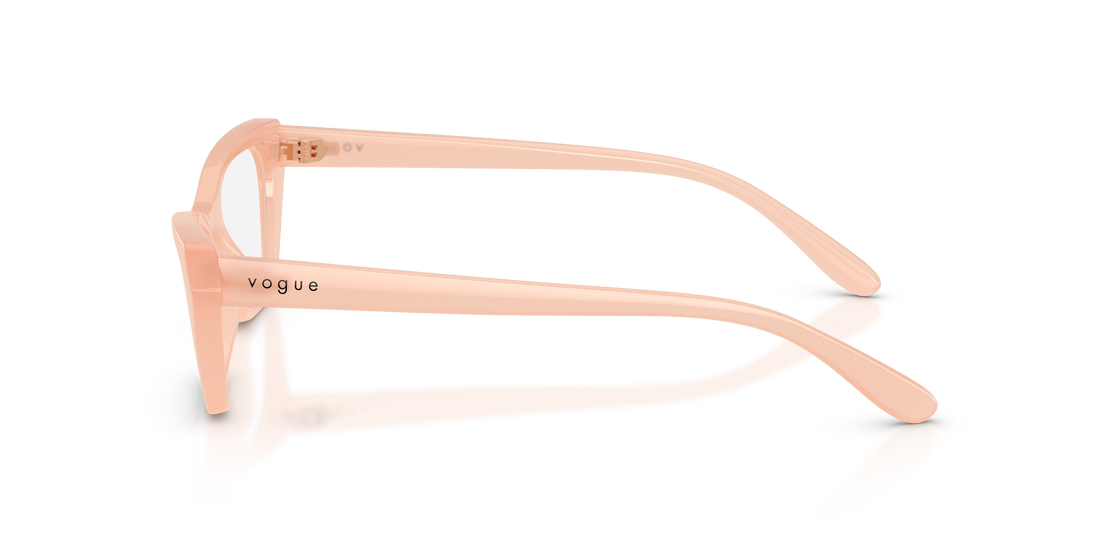Occhiali da vista vogue eyewear vo5670 3256 rosa cat eye femenino taglia 51mm - Vista dettagliata