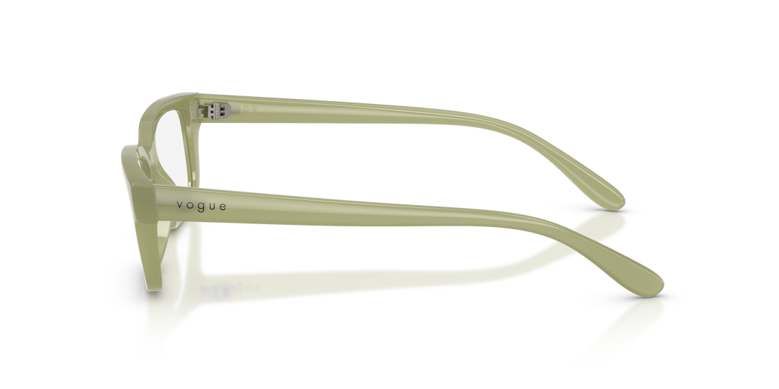 Occhiali da vista vogue eyewear vo5671 3254 verde rectangular femenino taglia 51mm - Vista dettagliata