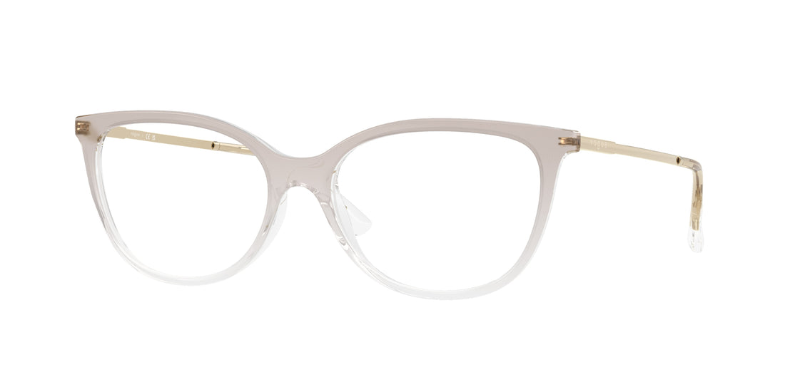 Lunettes de vue vogue eyewear vo5673 2736 marron oval femenino taille 54mm - Vue principale