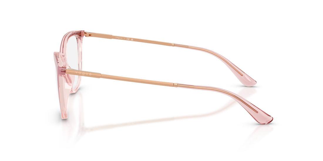 Occhiali da vista vogue eyewear vo5673 3258 rosa oval femenino taglia 50mm - Vista dettagliata