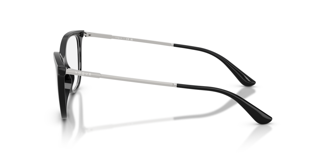 Occhiali da vista vogue eyewear vo5673 w44 negro oval femenino taglia 50mm - Vista dettagliata