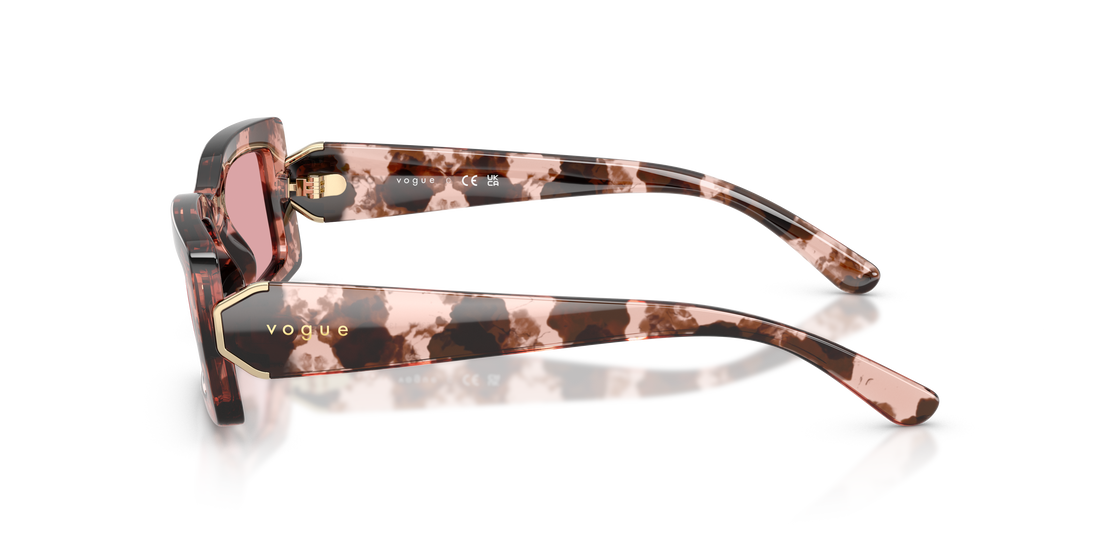 Gafas de sol vogue eyewear vo5674s 319984 rosa rectangular femenino talla 53mm - Vista de detalle